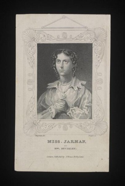 Thomas Charles Wageman, Miss Jarman as Mrs Beverley
