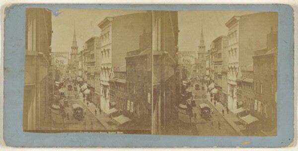 Edward Bierstadt, Washington Street, Boston, Mass.