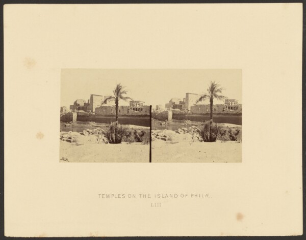 Francis Frith, Temples on the Island of Philae