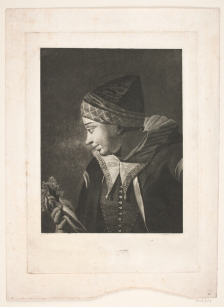 Gerhard Ludvig Lahde, En Amagerpige
