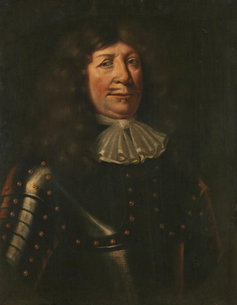 anonymous, Portrait of Carel Rabenhaupt, Lieutenant-General