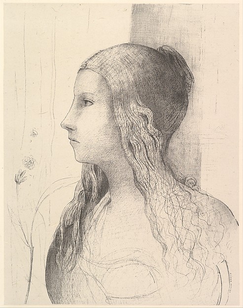 Odilon Redon, Brunnhilde (The Twilight of the Gods)