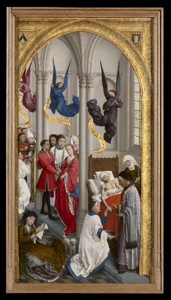 Rogier van der Weyden, The Ordinatio, Marriage and Extreme Unction
