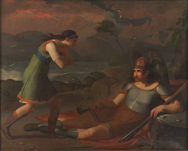 C.F. Høyer, Sulmalla prøver forgæves at overtale sin elsker Cathmor til at slutte fred med Fingal