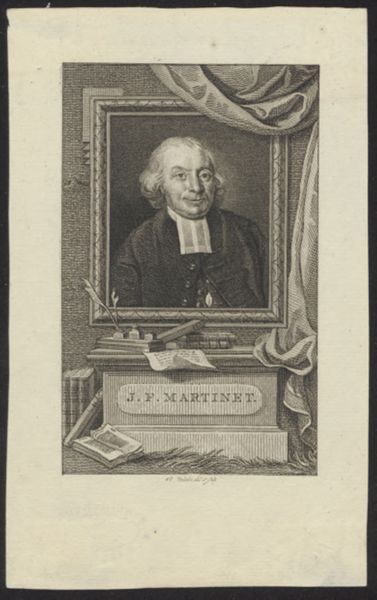 Reinier Vinkeles, Portait of J.F. Martinet