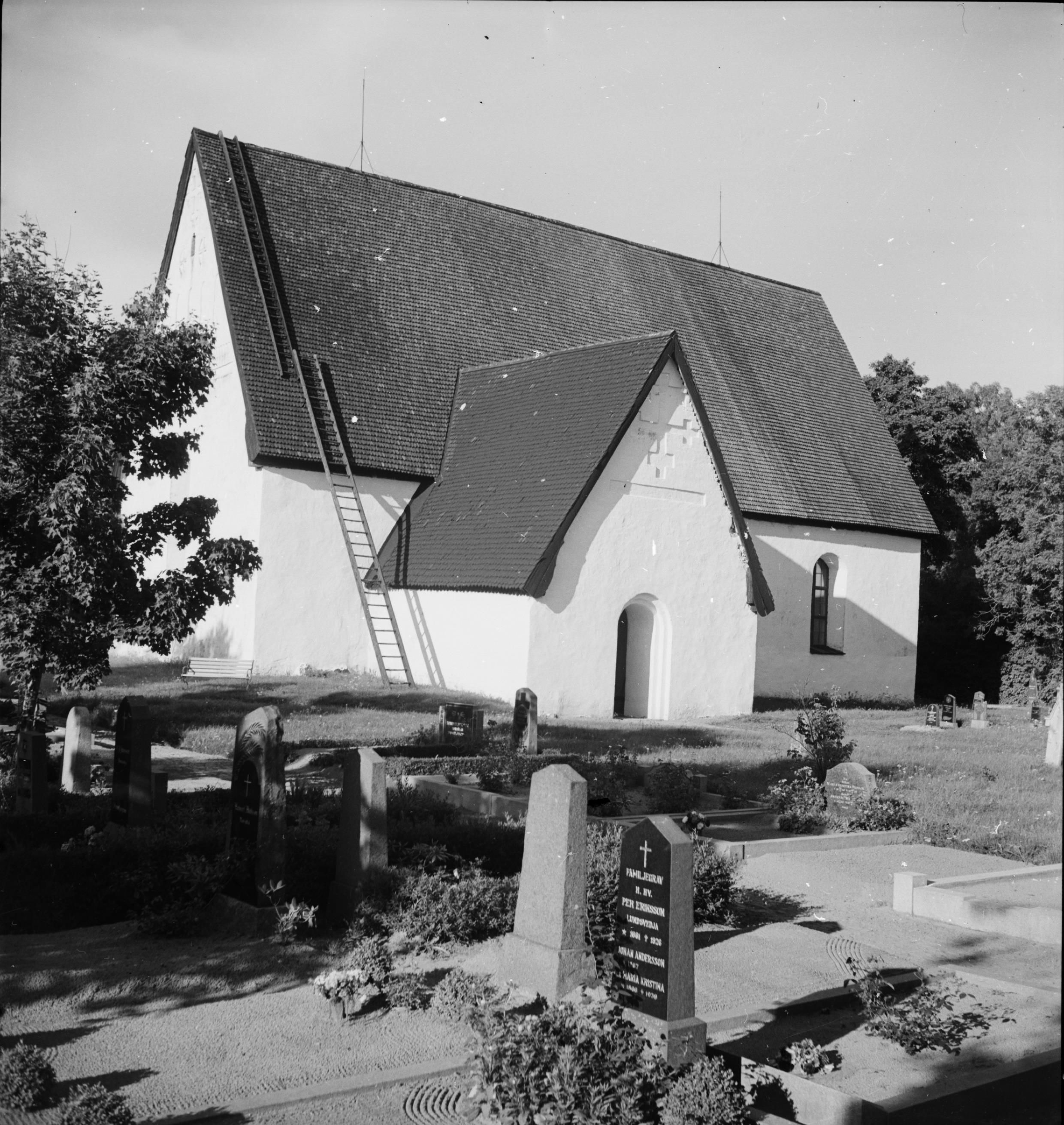 Iwar Anderson, Valö kyrka