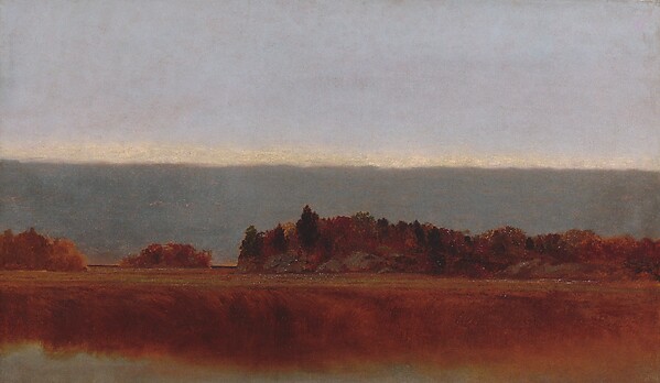 John Frederick Kensett, Salt Meadow in October