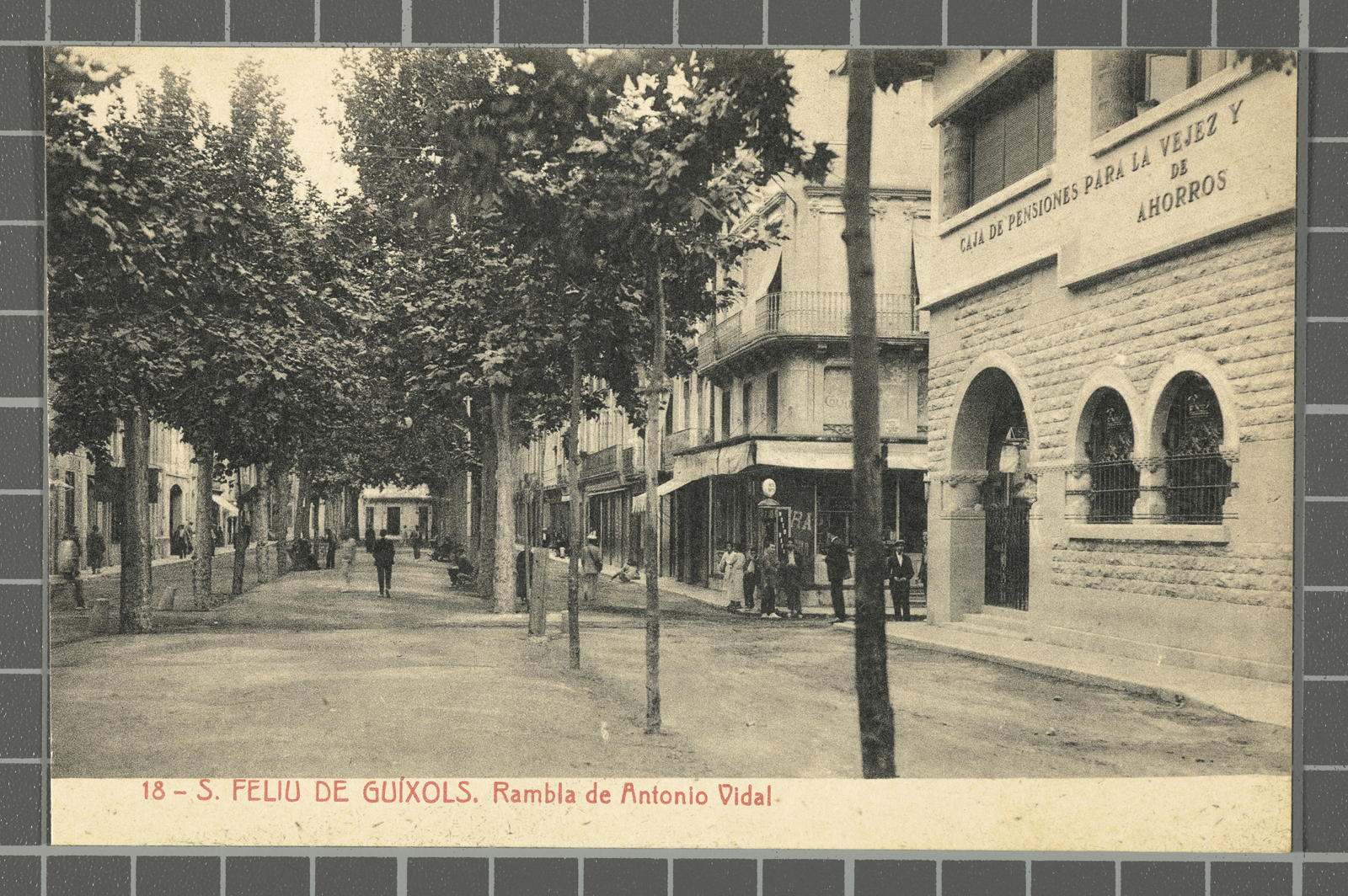 Desconegut, 18 - S. Feliu de Guíxols. Ramblas de Antonio Vidal