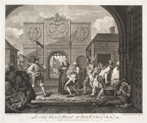 William Hogarth, Byporten i Calais