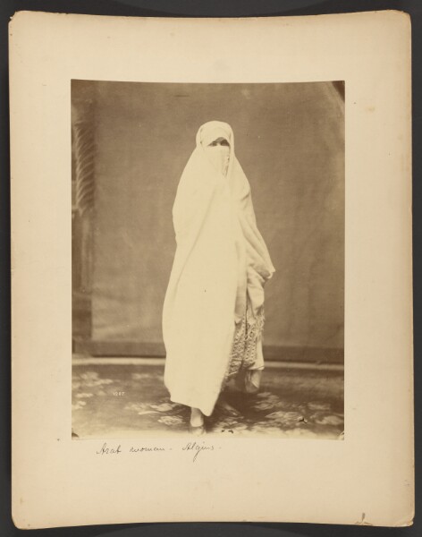 Unknown, [Woman wearing white robes]