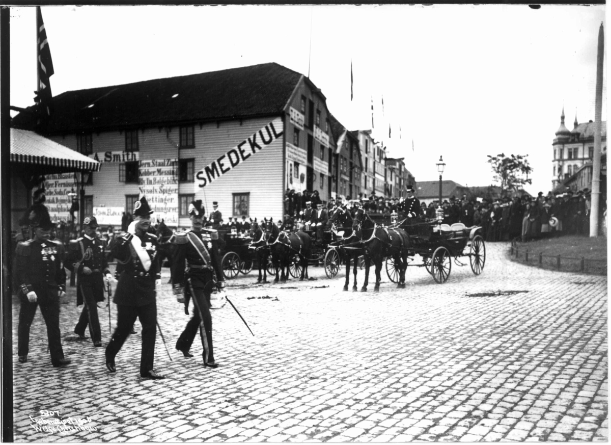 Anders Beer Wilse, Kong Haakons Kroningsferd 1906