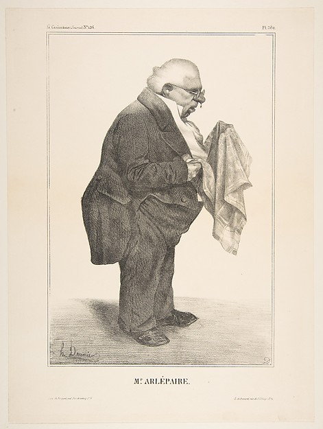 Honoré Daumier, Harlé Père, published in "La Caricature"