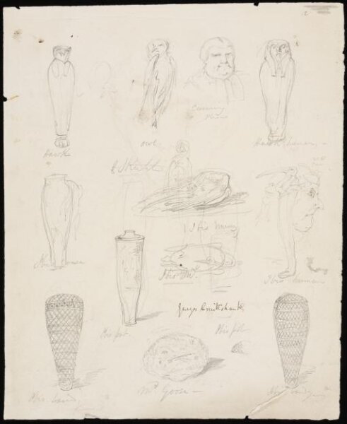 Cruikshank, George, A History of Egyptian Mummies