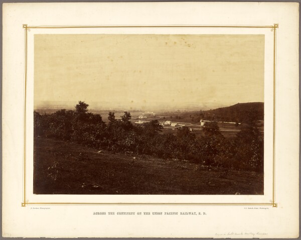 Alexander Gardner, [View in Salt Creek Valley, Kansas]