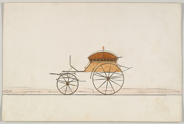 Brewster & Co., Design for Dos-à-dos Phaeton