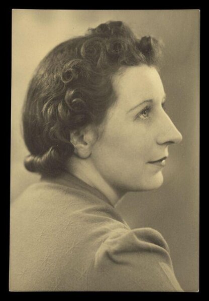 Unknown, Woman in Puff Sleeves