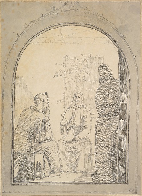 Christen Købke, Christ and Nicodemus
