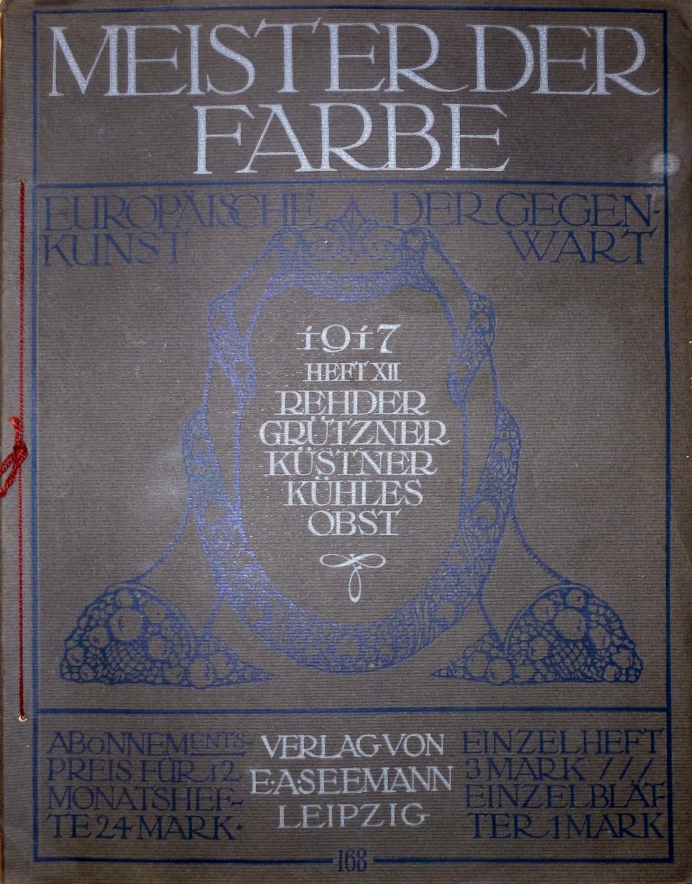 E. A. Seemann (Verlag), Meister der Farbe Europäische Kunst 1917