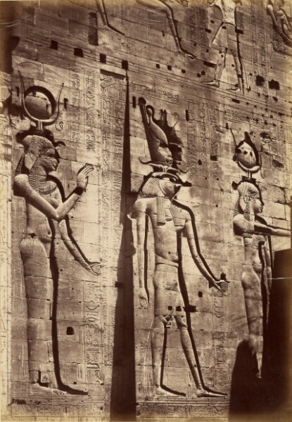 Antonio Beato, [Island of Philae, Temple Pylon]