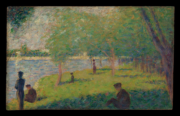 Georges Seurat, Study for "A Sunday on La Grande Jatte"
