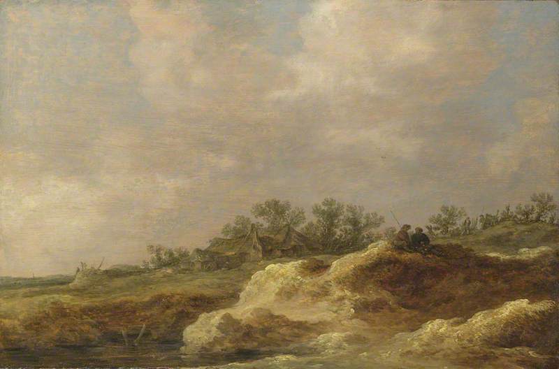 Jan van Goyen, A Cottage on a Heath
