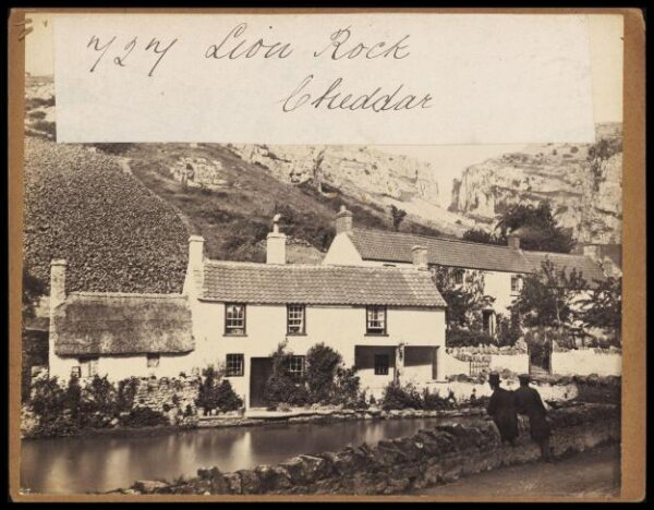 Francis Frith, Lion Rock.  Cheddar