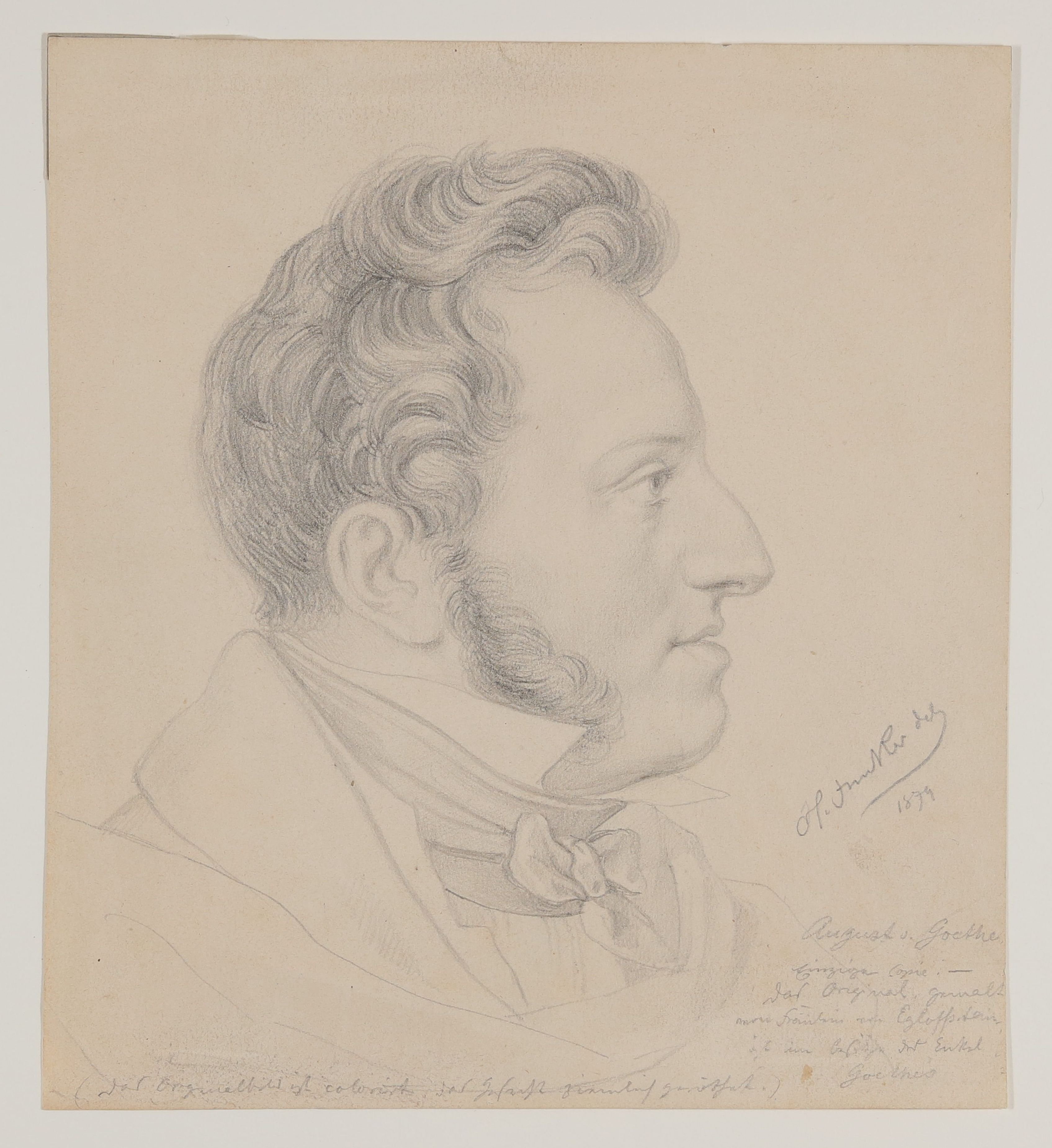 Hermann Junker, August von Goethe