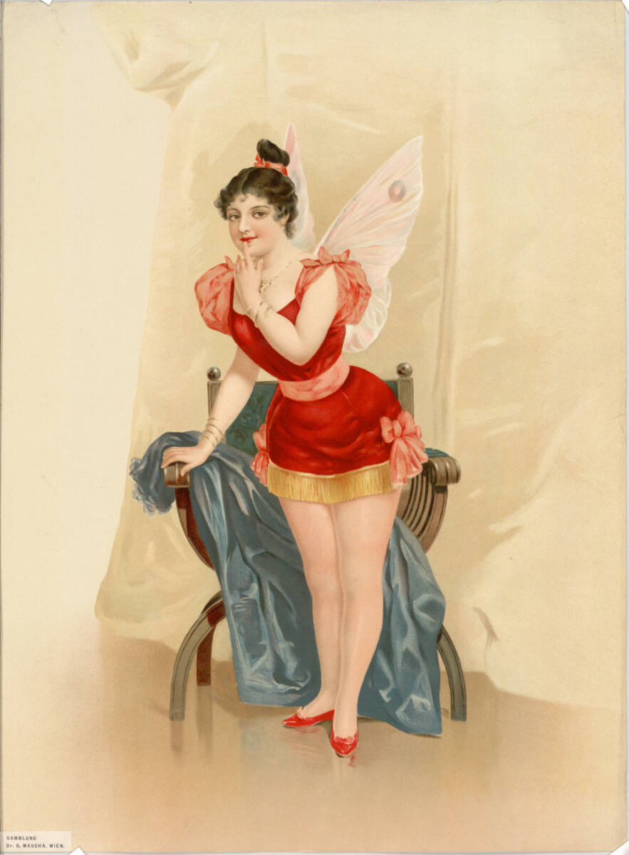 Anonym, Mädchen als Cupido