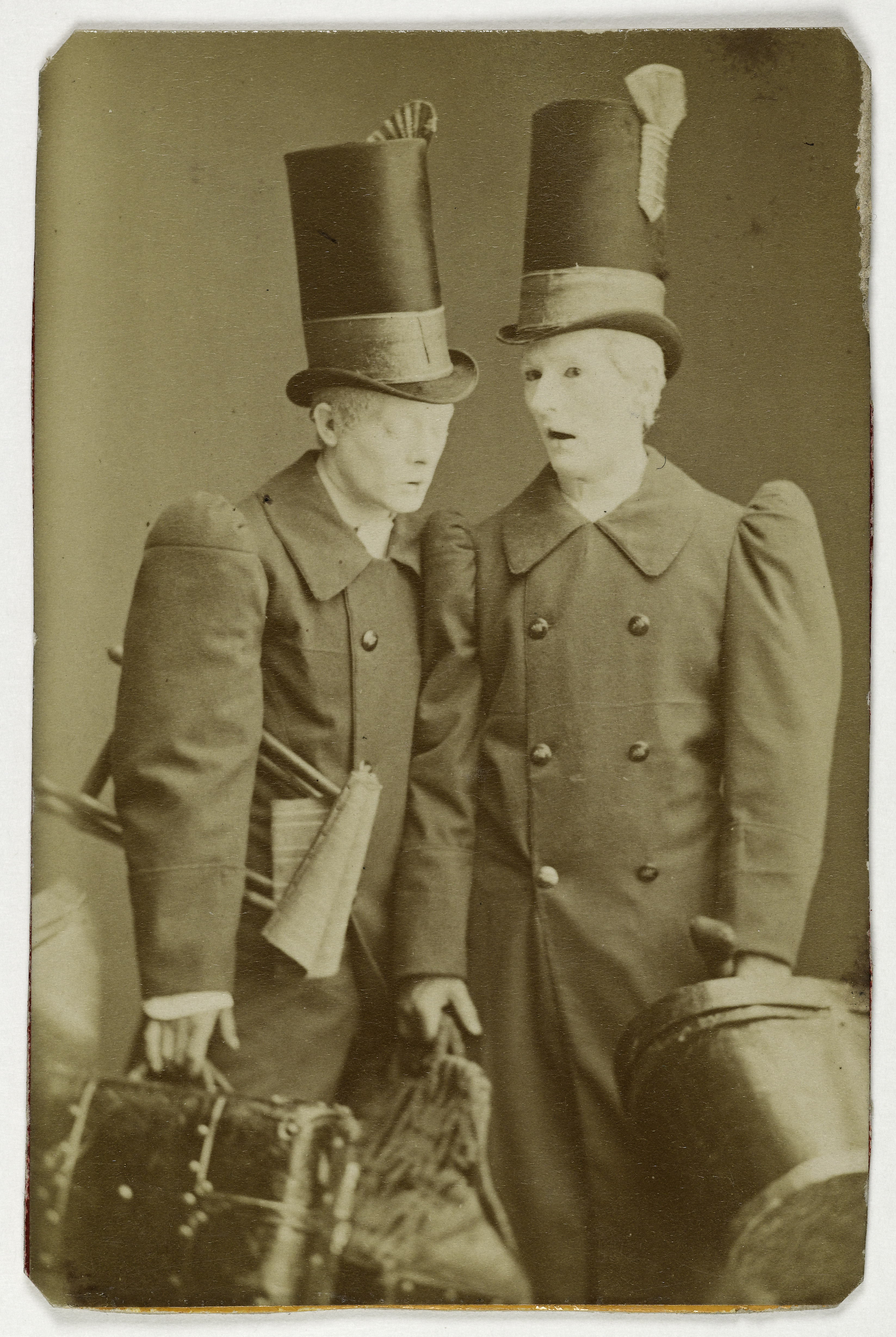 Atelier Nadar, Portrait de Hanlon-Lee (les), acteurs