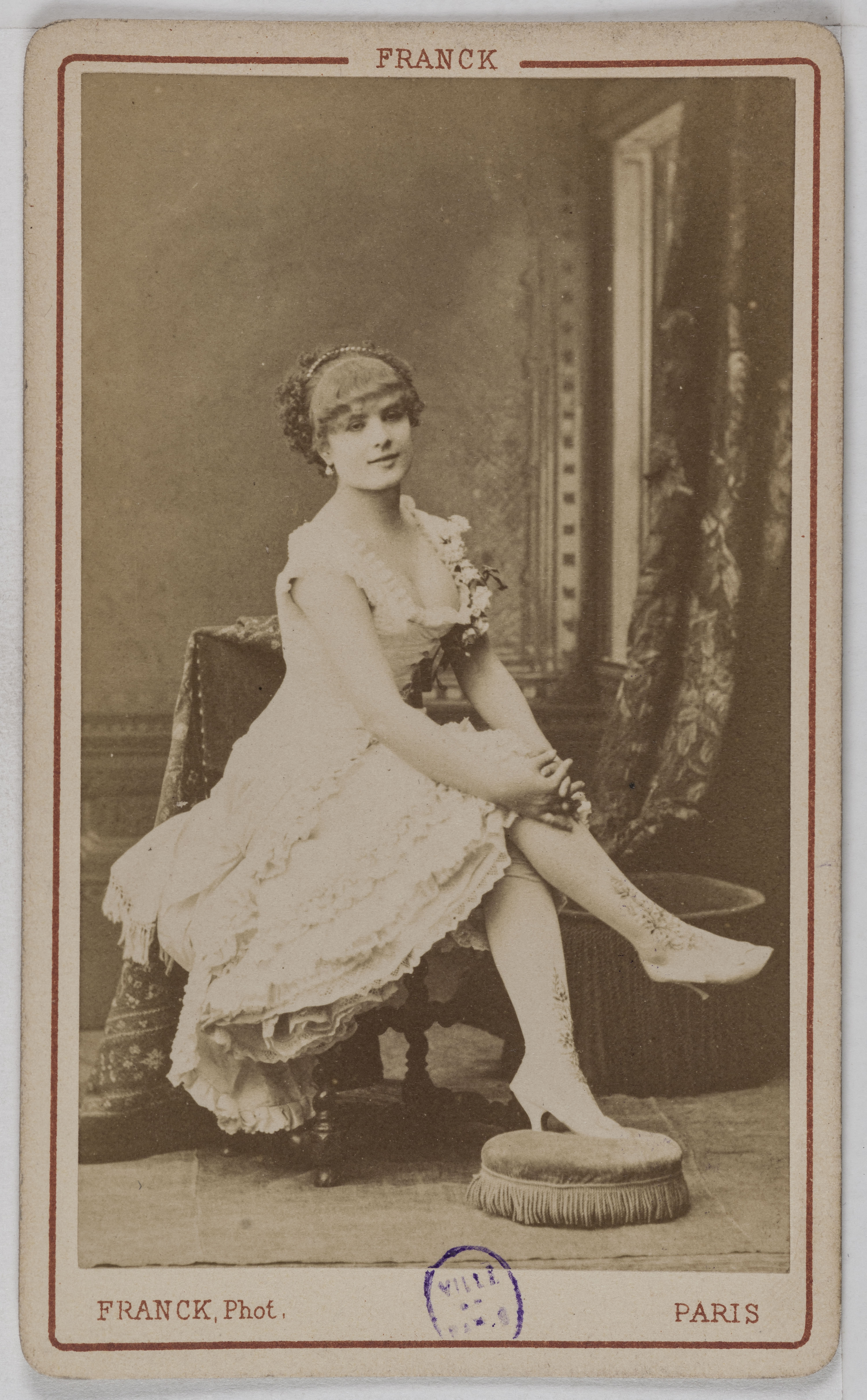 Franck, Portrait de Marguerite, (actrice)