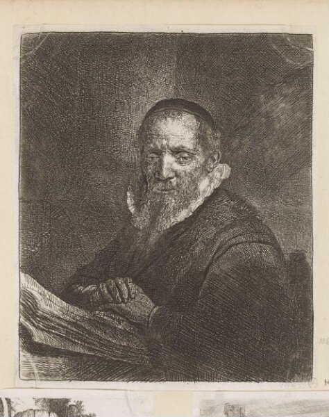 Rembrandt van Rijn, Jan Cornelis Sylvius, preacher