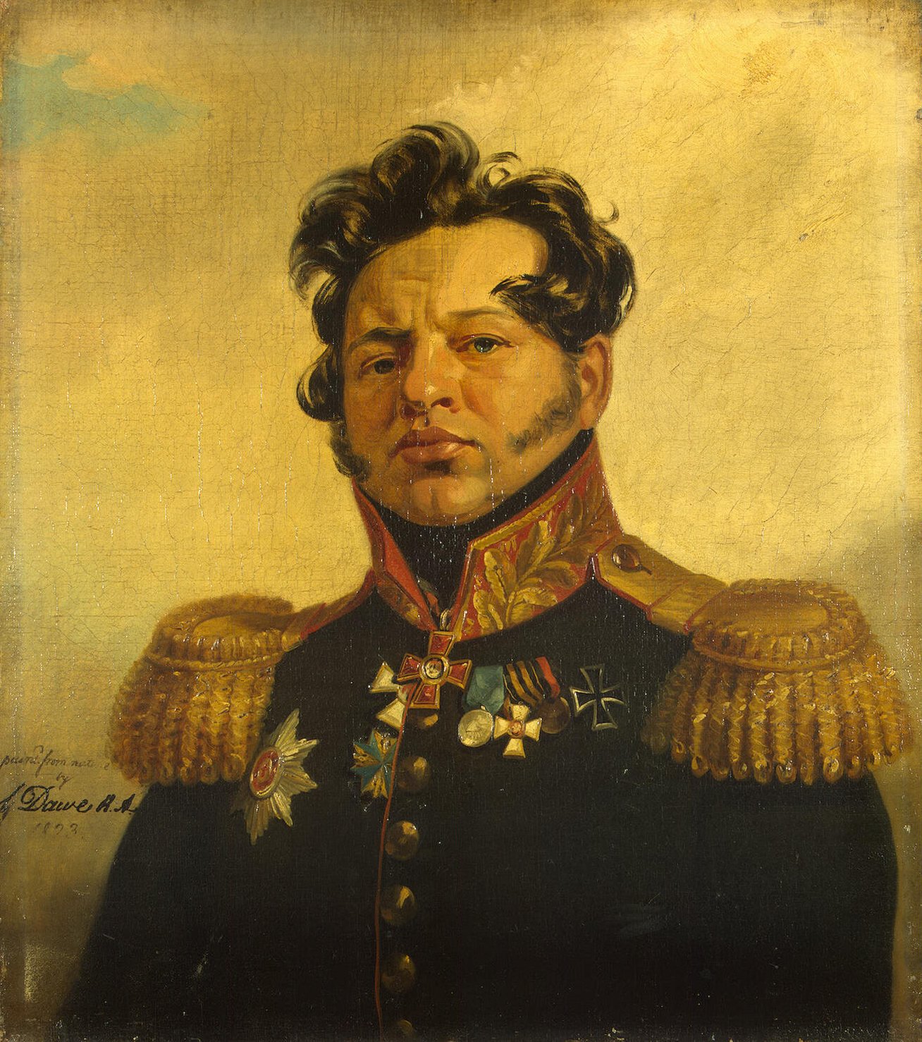 George Dawe, Portrait of Fyodor N. Posnikov (1784-1841)