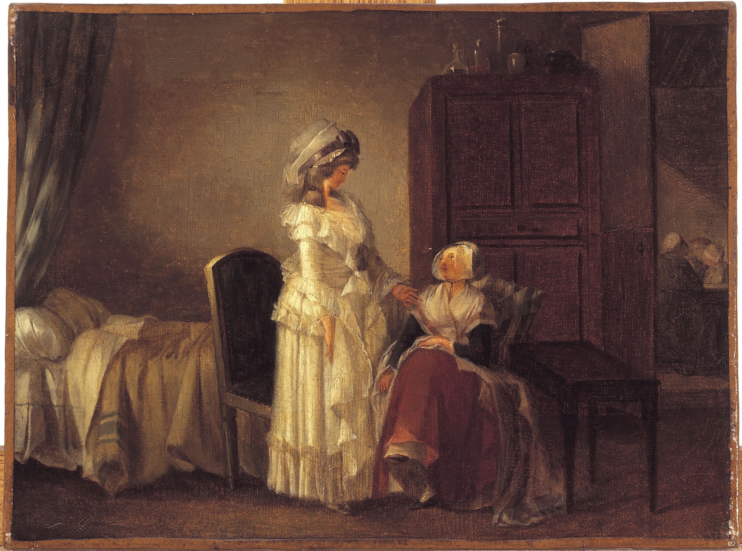 Jean-Baptiste Mallet, La Visite à la convalescente
