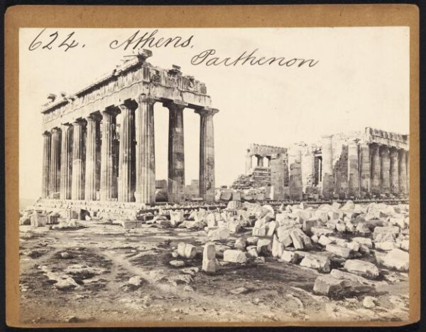 Francis Frith, Athens.  Parthenon