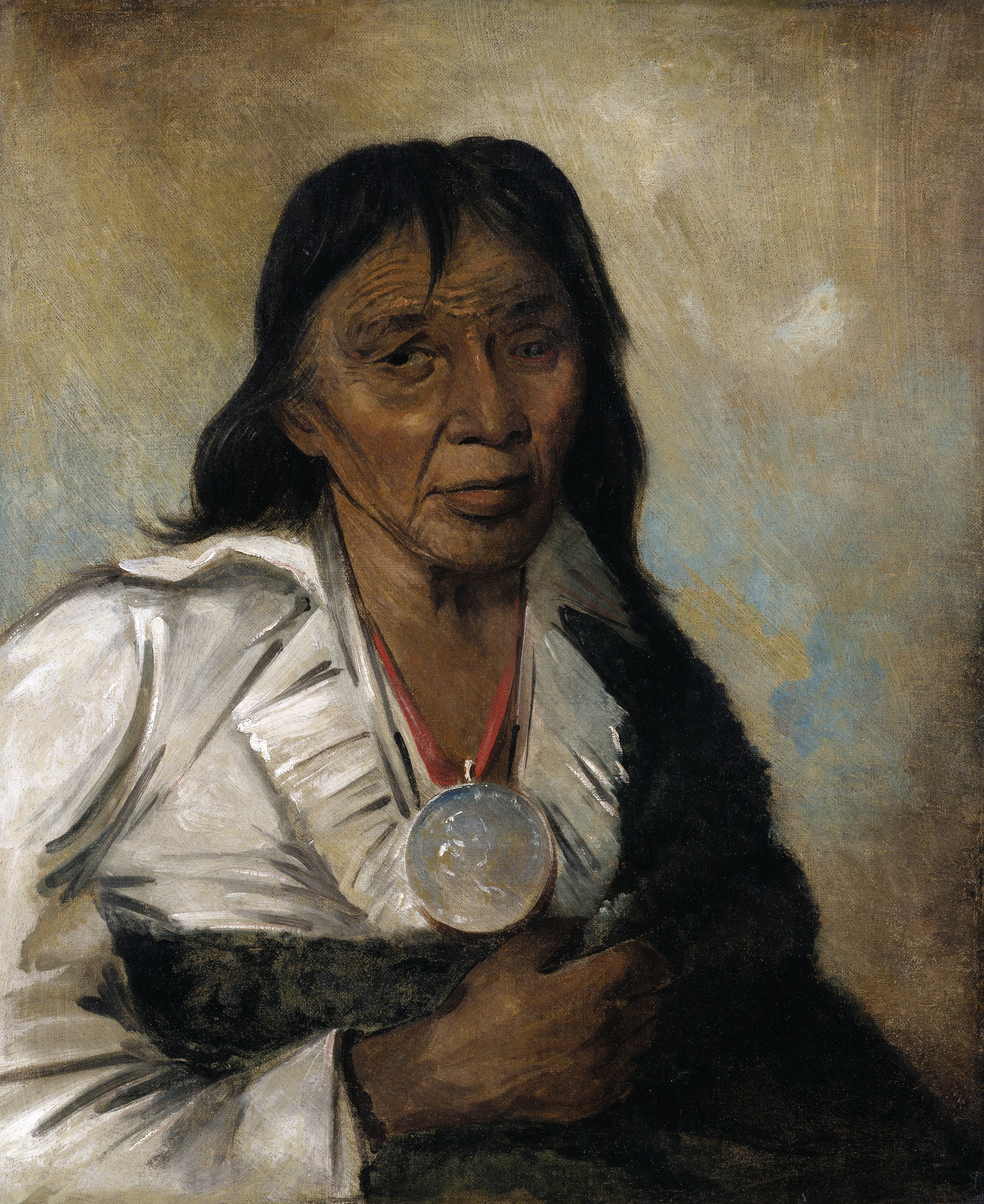 George Catlin, Shin-gós-se-moon, Big Sail, a Chief
