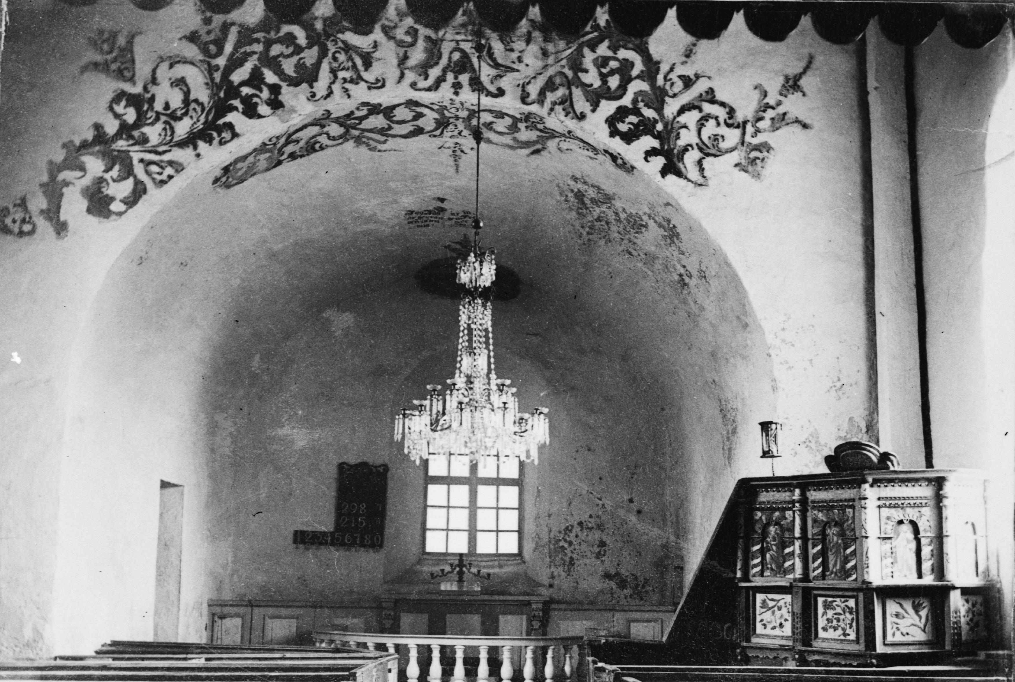 Sanfrid Welin, Alboga gamla kyrka