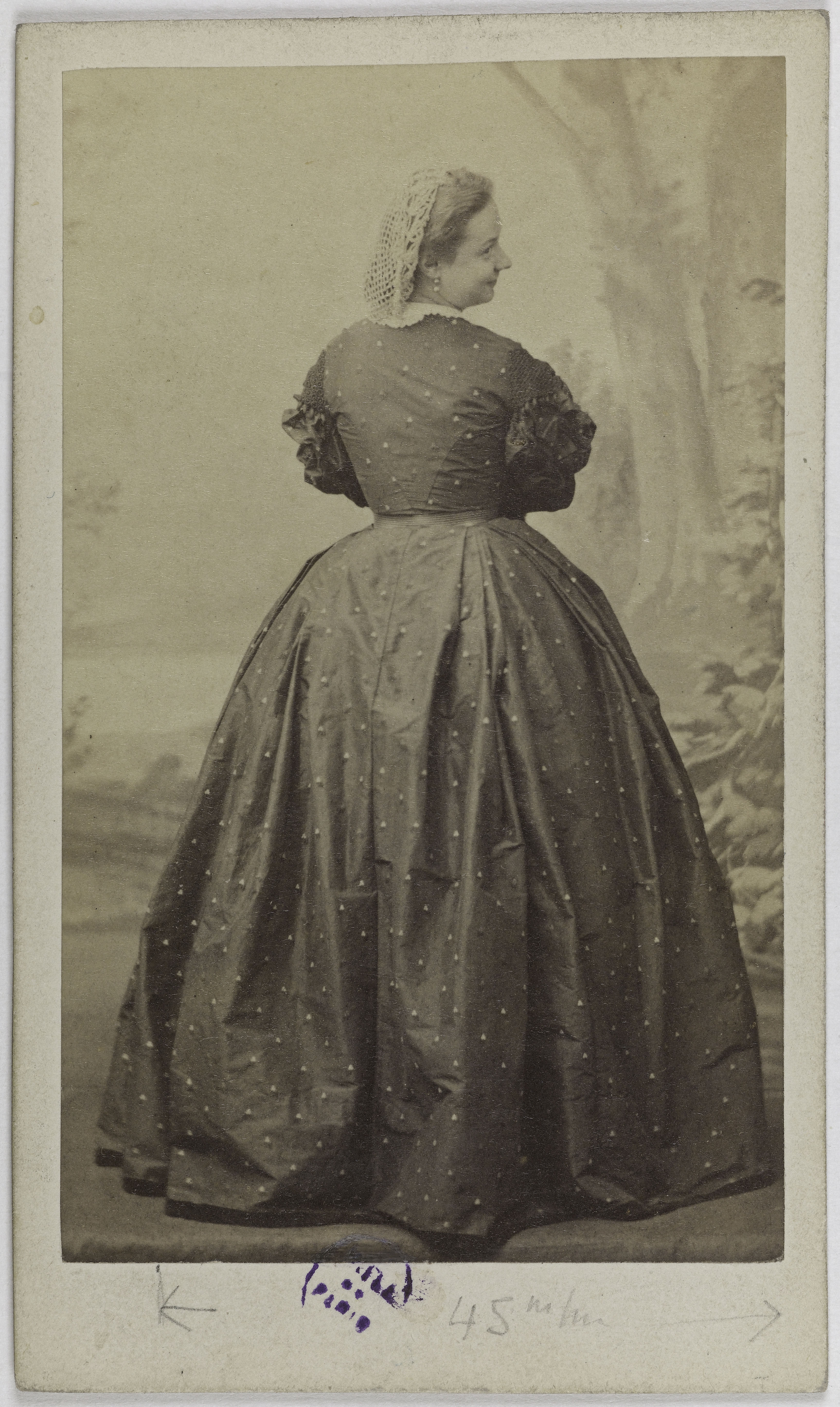 Pierre Petit & Trinquart, Portrait de Pitteri Elise, (actrice ?)