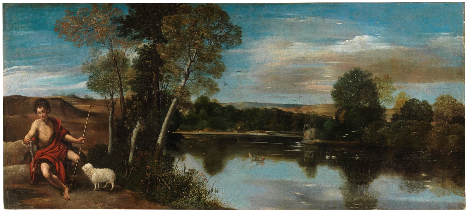 Juan Bautista Maíno, Saint John the Baptist in a Landscape