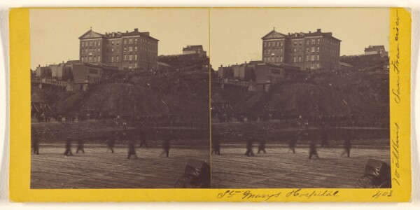 Carleton Watkins, Saint Mary's Hospital, San Francisco
