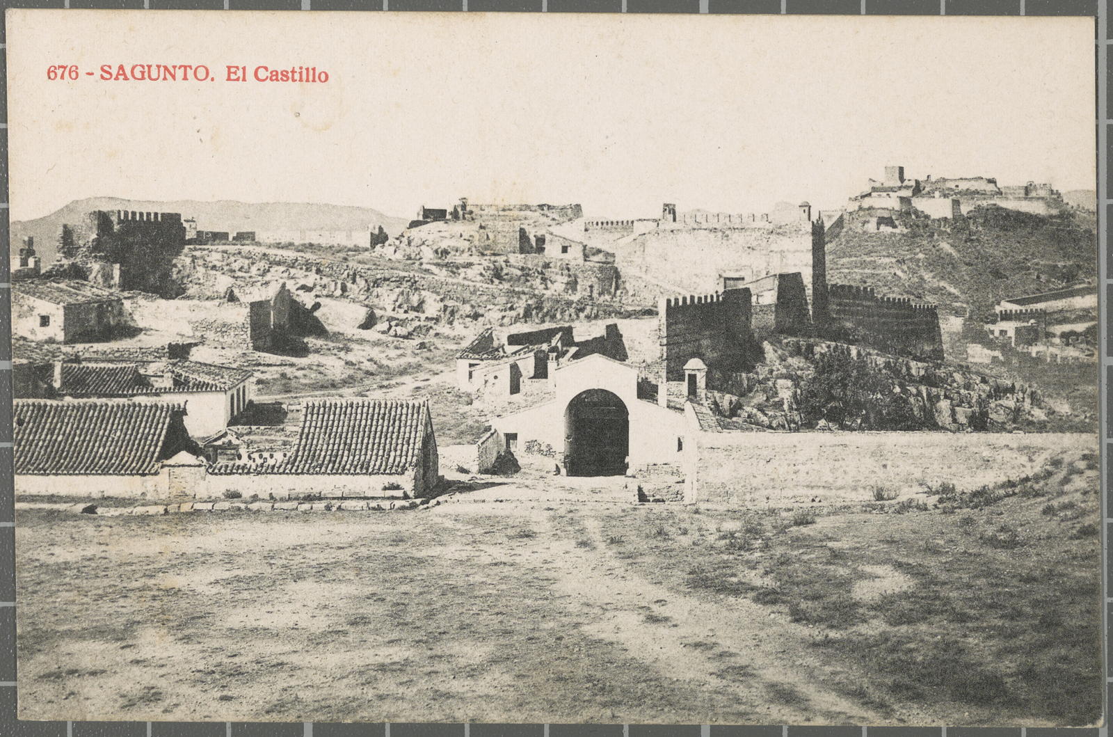 Desconegut, 676 - Sagunto. The Castle