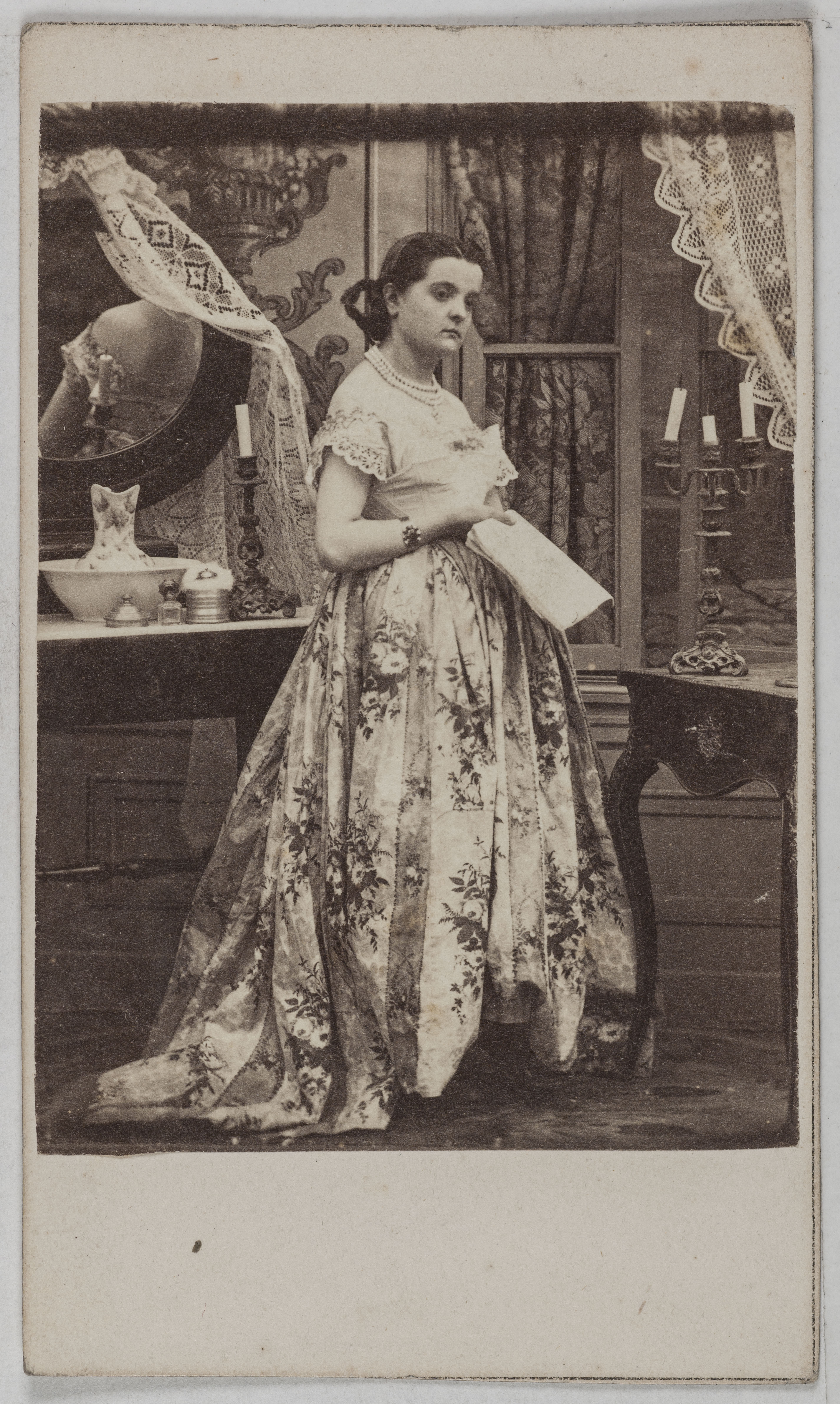 Anonyme, Portrait de Julia (actrice au théâtre Déjazet)