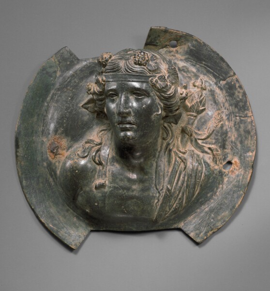Unknown, Roundel with Bust of Dionysos