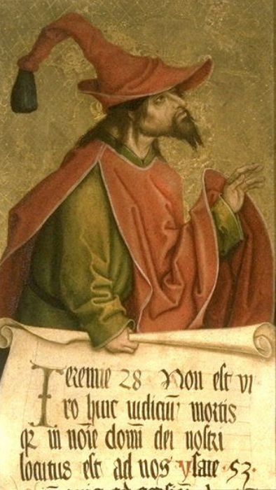 Bernhard Strigel, Propheten mit Schriftrolle