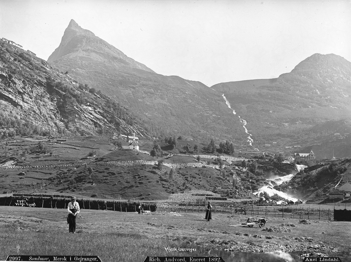 Axel Lindahl, Prot: Søndmør Merok i Geiranger