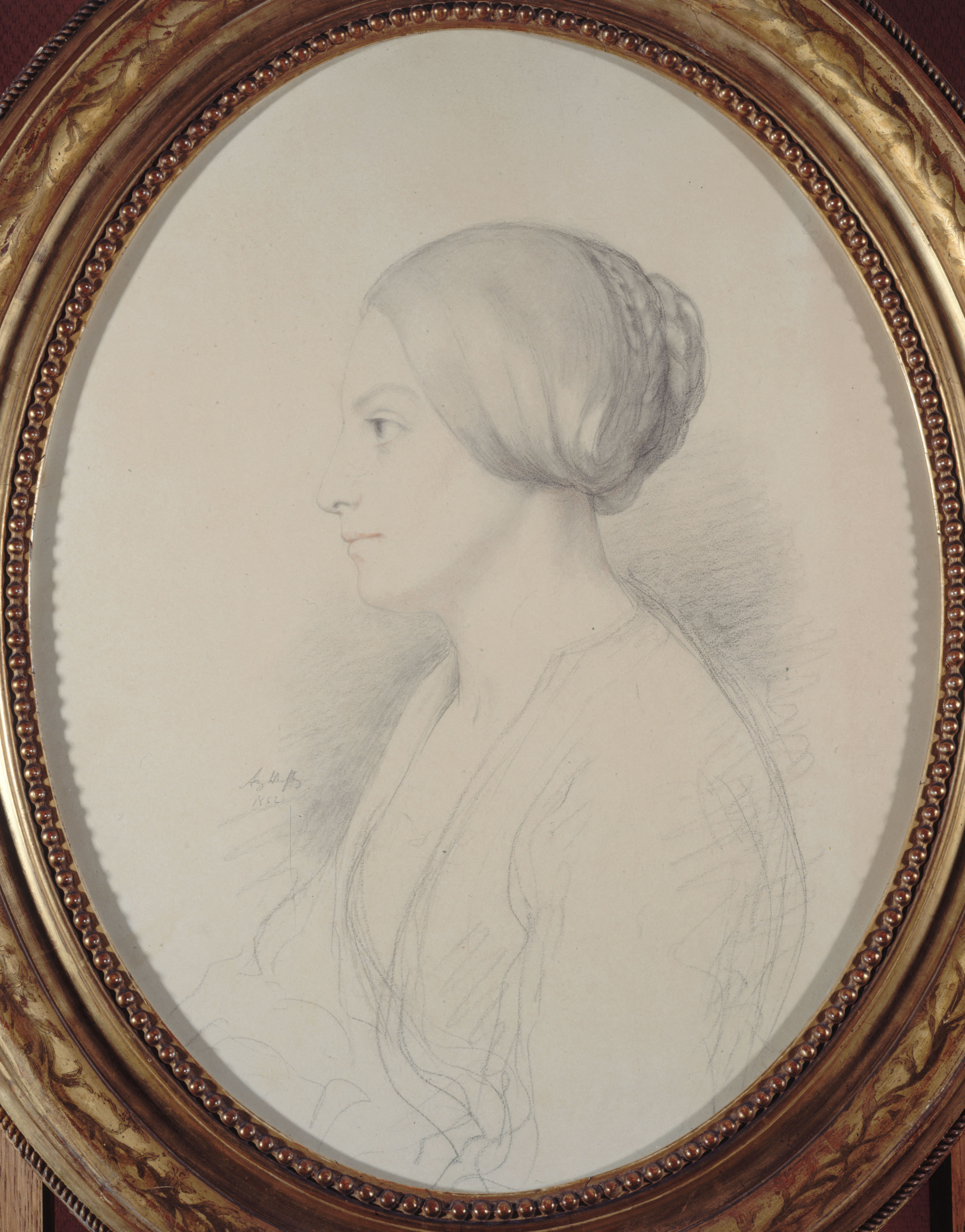 Ary Scheffer, Profil de femme