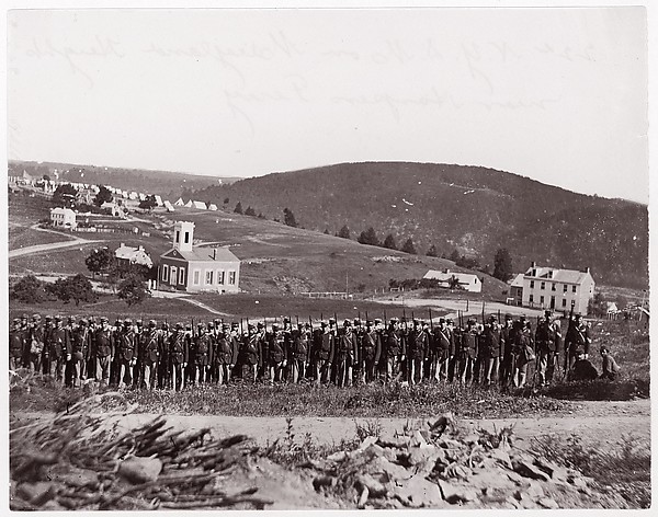 Unknown, [Company A, New York State Militia on Maryland Heights, near Harper's Ferry, Virginia]