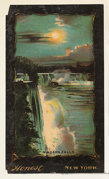 W. Duke, Sons & Co., Niagara Falls, from the Transparencies series (N137) issued by W. Duke, Sons & Co. to promote Honest Long Cut Tobacco