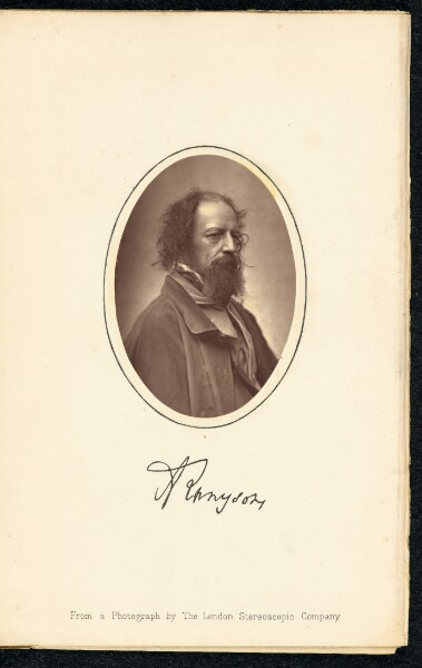 London Stereoscopic and Photographic Company, [Portrait of Alfred, Lord Tennyson]