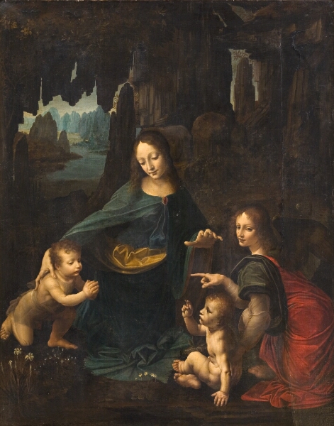 Leonardo da Vinci, Madonna i klippegrotten
