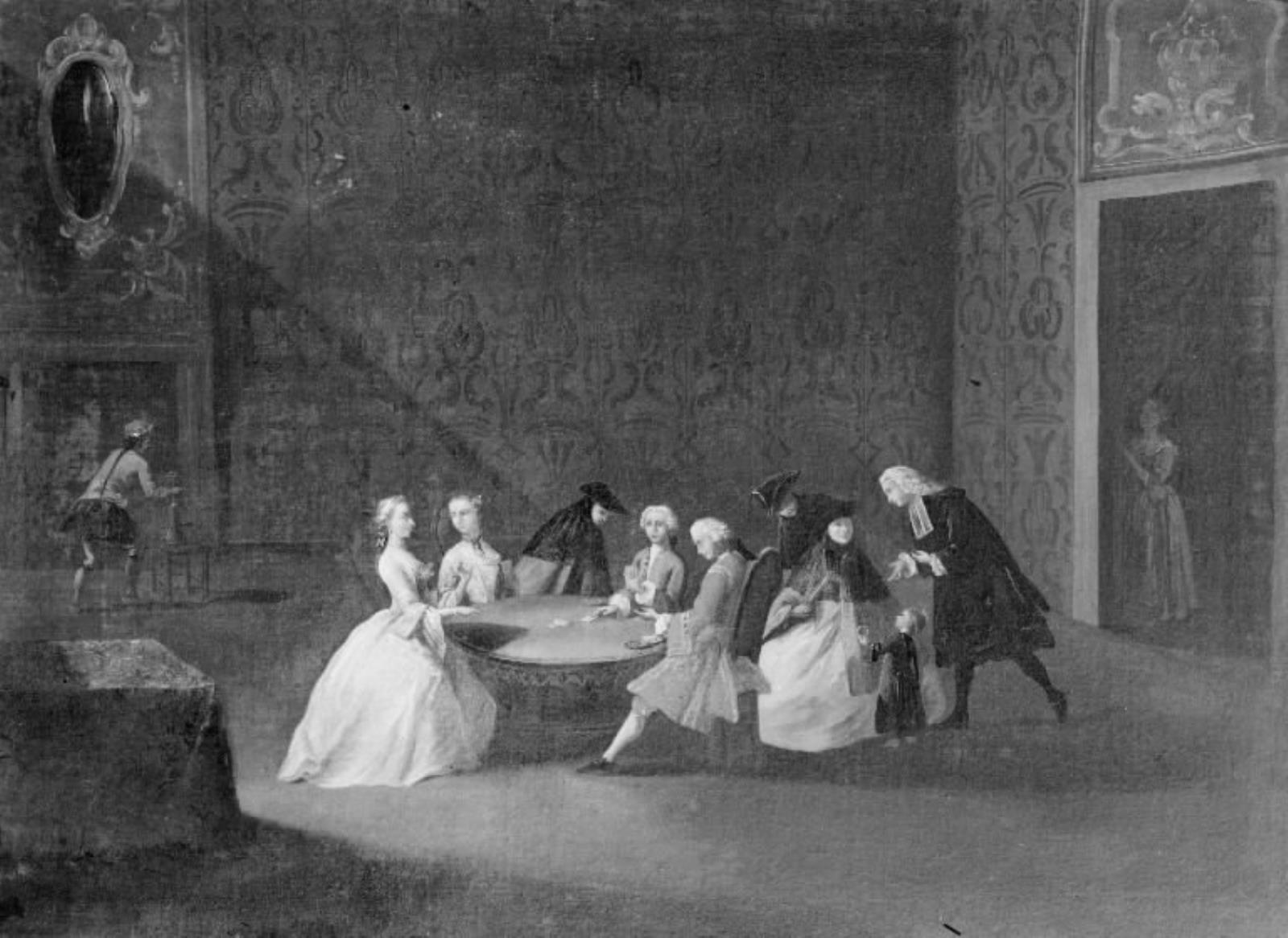 Pietro Longhi, Kortspillere